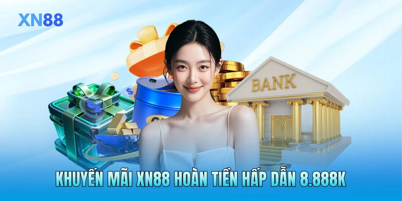 Khuyến mãi XN88 hoàn tiền hấp dẫn 8.888K Khuyến mãi XN88 hoàn tiền hấp dẫn 8.888K