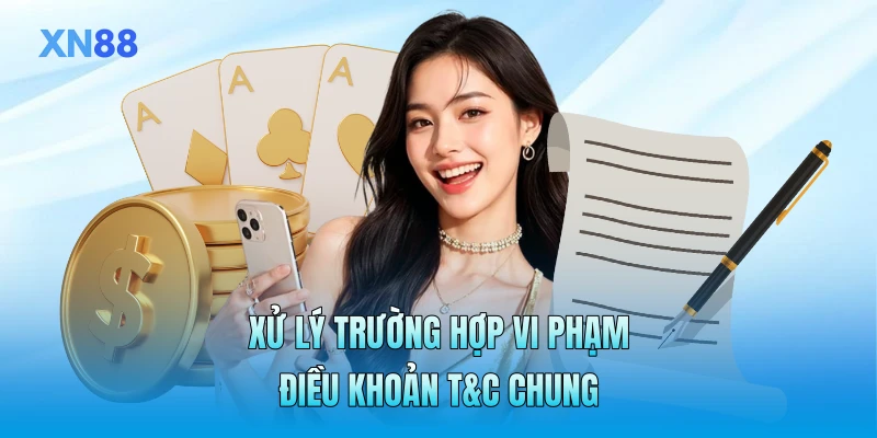 Xử lý trường hợp vi phạm điều khoản T&C chung Xử lý trường hợp vi phạm điều khoản T&C chung